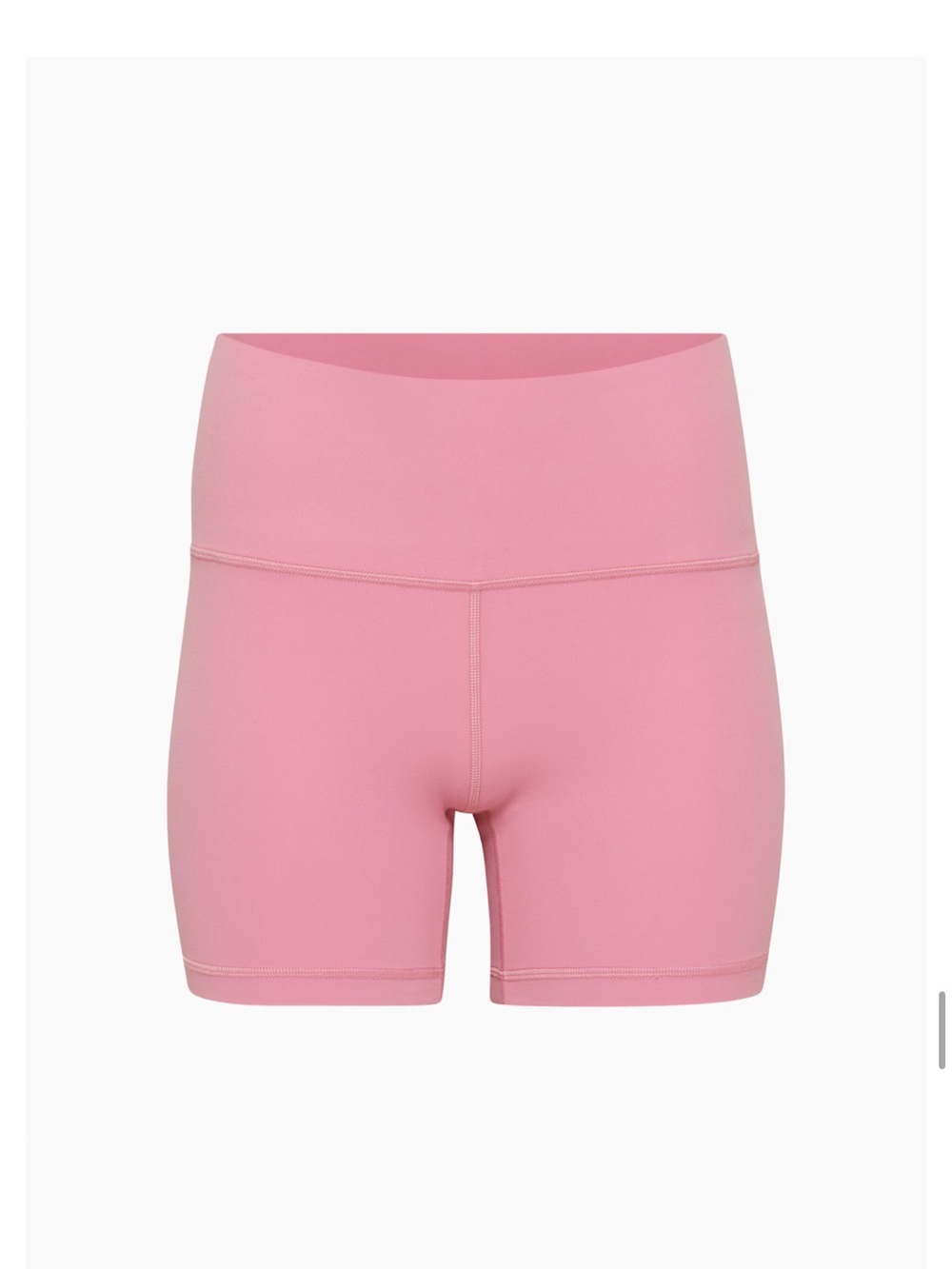 Aritzia High-Waist Rose Pink Performance Shorts